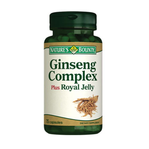 Natures Bounty Ginseng Complex Plus Royal Jelly Takviye Edici Gıda 75 Kapsül - Natures Bounty