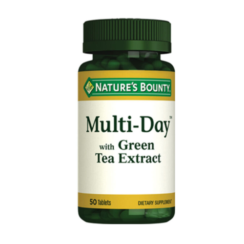 Natures Bounty Multi-Day Green Tea Extract Takviye Edici Gıda 50 Tablet - Natures Bounty