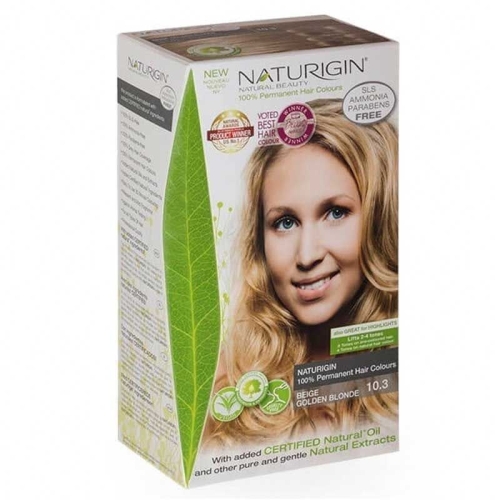 Naturigin Organik İçerikli Saç Boyası 10.3 Altın Sarısı - Naturigin