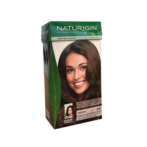 Naturigin Organik İçerikli Saç Boyası 4.0 Kahverengi - 1