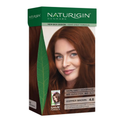 Naturigin Organik İçerikli Saç Boyası 4.6 Bakır Kahverengi - 1
