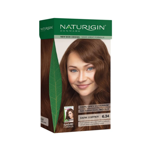 Naturigin Organik İçerikli Saç Boyası 6.34 Orta Bakır Kumral - Naturigin