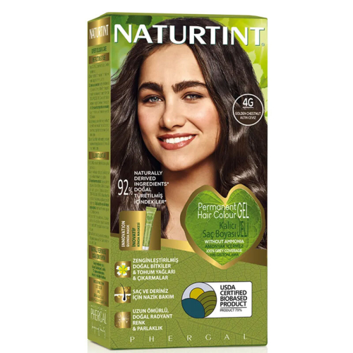 Naturtint Doğal Saç Boyası - 4G Altın Kestane - Naturtint