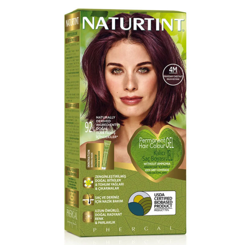 Naturtint Doğal Saç Boyası - 4M Maun Kestane - Naturtint