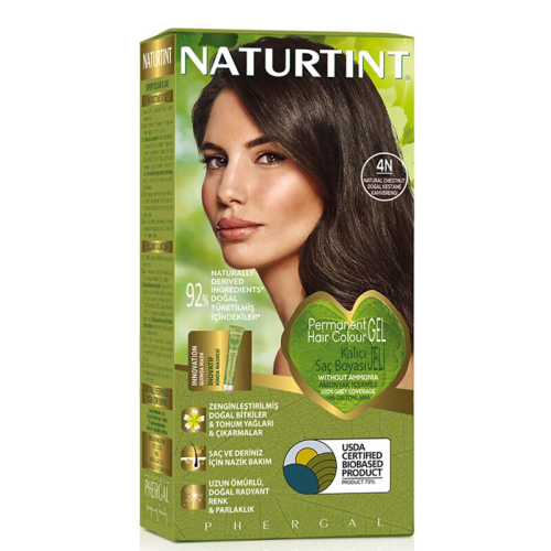 Naturtint Doğal Saç Boyası - 4N Doğal Kestane - Naturtint