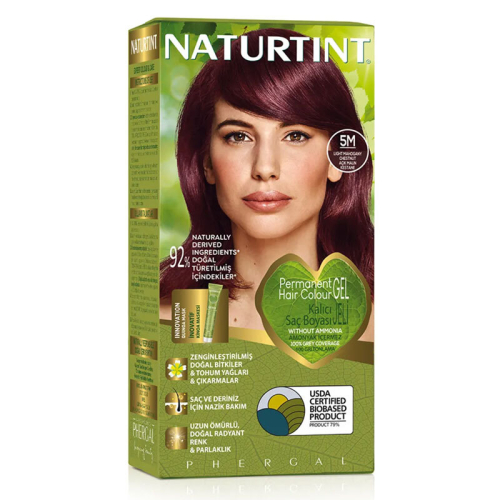 Naturtint Doğal Saç Boyası - 5M Açık Kestane Maun - Naturtint
