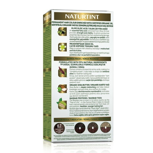 Naturtint Doğal Saç Boyası - 6.7 Açık Çikolata - 4