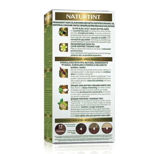 Naturtint Doğal Saç Boyası - 7.7 Doğal Teide Kahvesi - 4