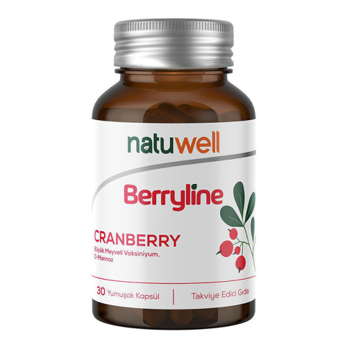 Natuwell Berryline Cranberry 30 Yumuşak Kapsül - Natuwell
