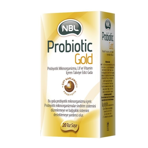 NBL Probiotic Gold Takviye Edici Gıda 20 Toz Saşe - NBL