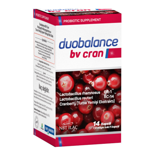 NBT İlaç Duobalance Bv Cran Takviye Edici Gıda 14 Kapsül - 1