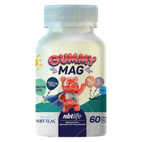 Nbt Life Gummy Mag Takviye Edici Gıda 60 Çiğnenebilir Jel Form - NBT Life