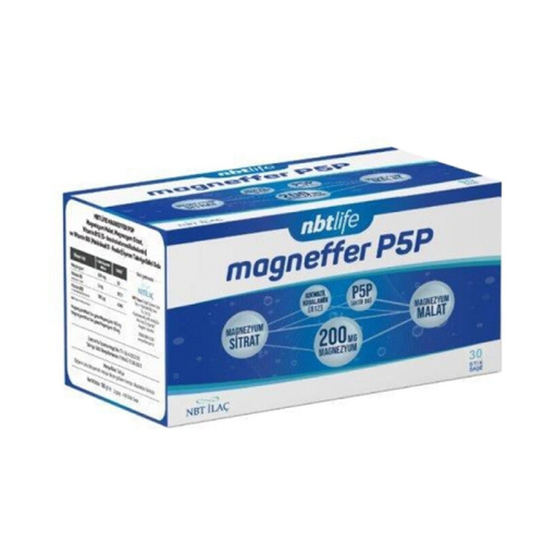 Nbt Life Magneffer P5P Takviye Edici Gıda 30 Saşe - NBT Life
