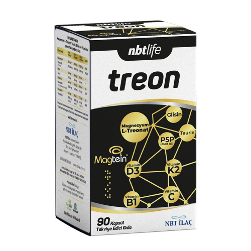 Nbt Life Treon Takviye Edici Gıda 90 Kapsül - NBT Life