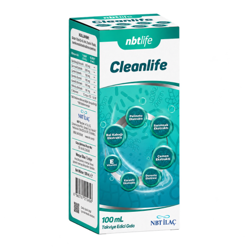NbtLife Cleanlife Takviye Edici Gıda 100 ml - NBT Life