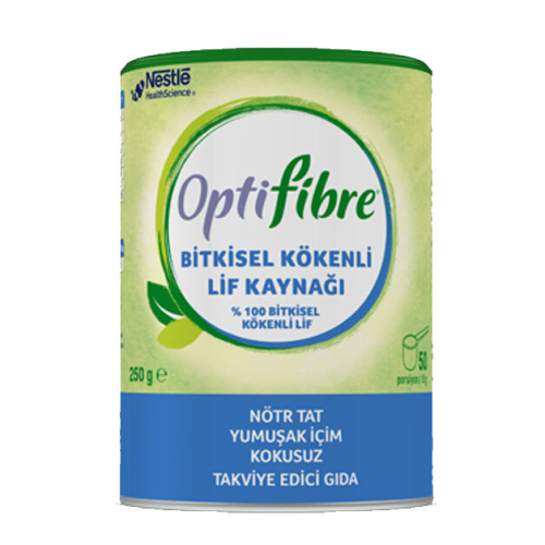 Nestle OptiFibre Bitkisel Kökenli Lif Kaynağı Takviye Edici Gıda 250 g - 1