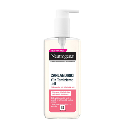 Neutrogena Canlandırıcı Yüz Temizleme Jeli 200 ml - Neutrogena