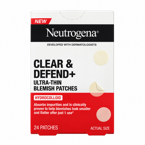 Neutrogena Clear Defend Ultra-Thin Blemish Patches 24 Adet - Neutrogena