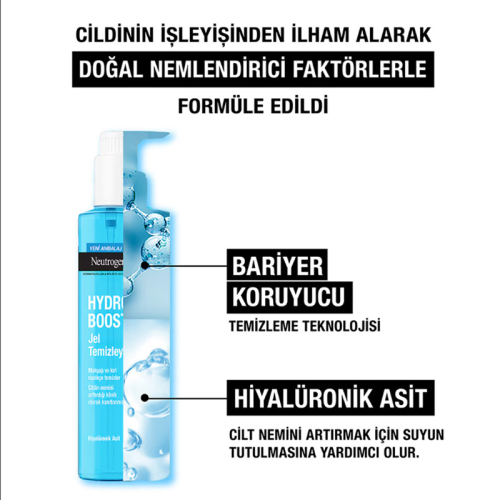 Neutrogena Hydro Boost Jel Temizleyici 200 ml - 3