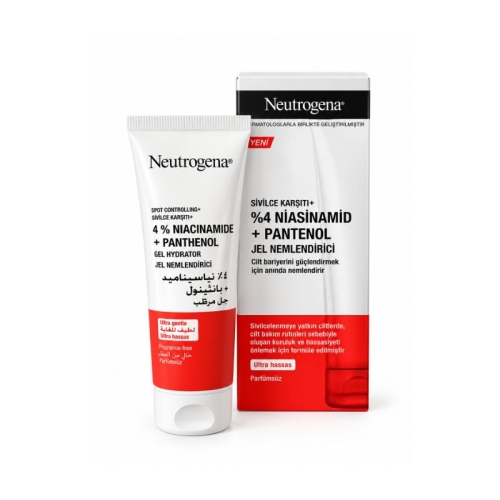 Neutrogena Niasinamid Pantenol Jel Nemlendirici 50 ml - Neutrogena