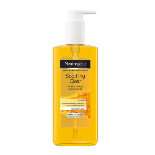Neutrogena Soothing Clear Zerdeçal Özlü Makyaj Temizleyici 200 ml - Neutrogena