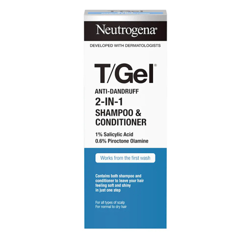 Neutrogena T Gel Anti Dandruff 2 in1 Shampoo-Conditioner 250 ml - Neutrogena