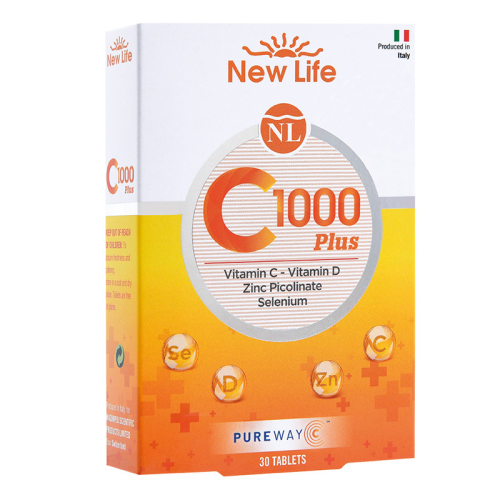 New Life C-1000 Plus Takviye Edici Gıda 30 Kapsül - 1