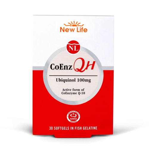 New Life CoEnz QH 100mg Takviye Edici Gıda 30 Kapsül - New Life