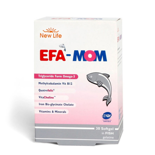 New Life EFA Mom Takviye Edici Gıda 30 Kapsül - New Life