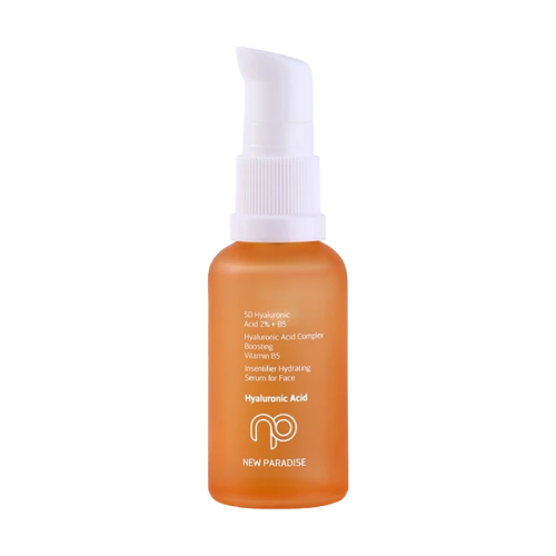 New Paradise Hyaluronic Acid 2% + B5 Nemlendirici Yüz Bakım Serumu 30 ml - New Paradise