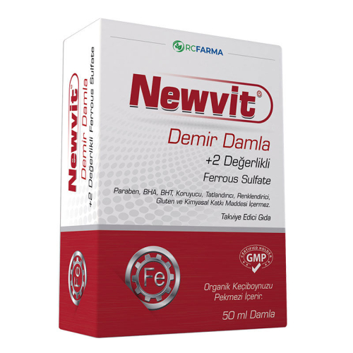 Newvit Demir Damla 50 ml - 1