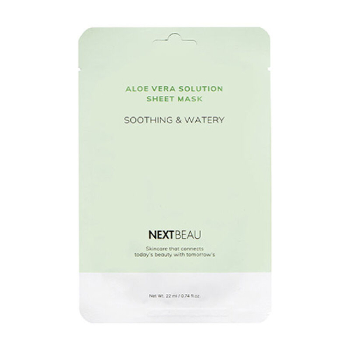 Next Beau Aloe Vera Solution Sheet Mask 22 ml - Next Beau