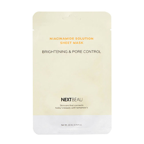 Next Beau Niacinamide Solution Sheet Mask 22 ml - Next Beau
