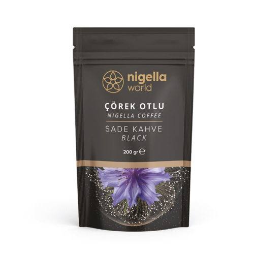 Nigella Word Çörek Otlu Sade Kahve 200 gr - Nigella World