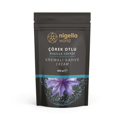 Nigella World Çörek Otlu Kremalı Kahve 200 gr - Nigella World