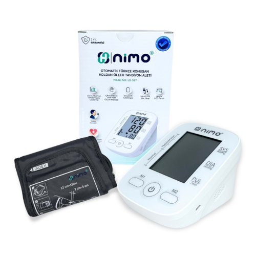Nimo Otomatik Türkçe Konuşan Koldan Ölçer Tansiyon Aleti - 1
