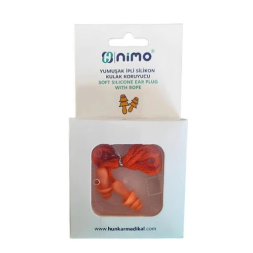 Nimo Yumuşak İpli Silikon Kulak Koruyucu - Nimo