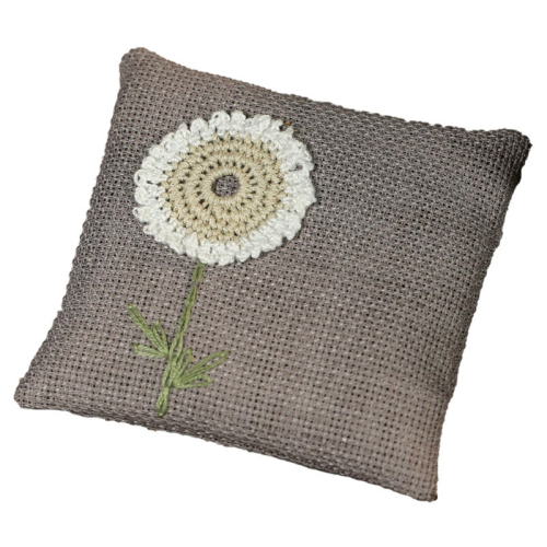 Nine Mine Lavanta Kesesi Çiçek Nakışlı - Nine Mine