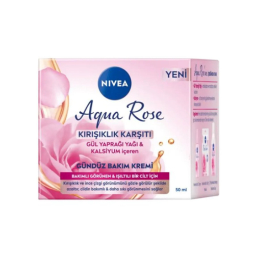 Nivea Aqua Rose Kırışıklık Karşıtı Gündüz Bakım Kremi 50 ml - 1