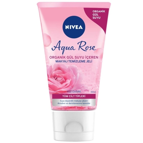 Nivea Aqua Rose Makyaj Temizleme Jeli 150 ml - Nivea