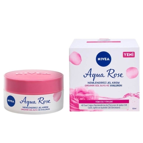 Nivea Aqua Rose Nemlendirici Jel Krem 50 ml - Nivea