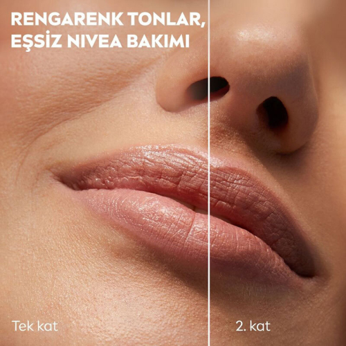 Nivea Caring Beauty Nude SPF30 Dudak Bakım Kremi 4.8 gr - 4