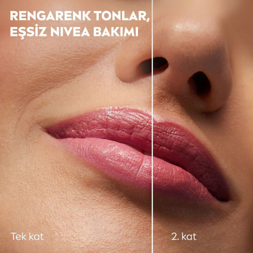 Nivea Caring Beauty Rose SPF30 Dudak Bakım Kremi 4.8 gr - 3