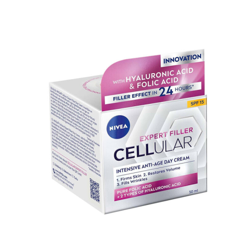 Nivea Cellular Filler Yaşlanma Karşıtı Gündüz Kremi Spf 15 50 ml - Nivea