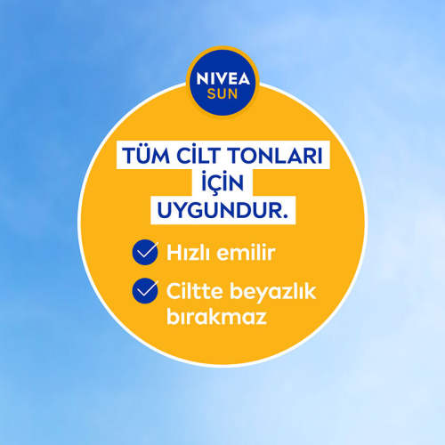Nivea Çocuk Nemlendirici Güneş Spreyi SPF50 200ml - 5
