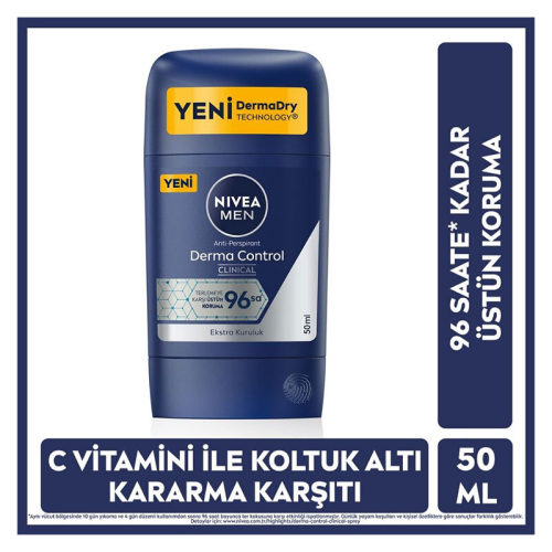 Nivea Derma Protect Clinical Erkek Stick Deodorant 50 ml - 2