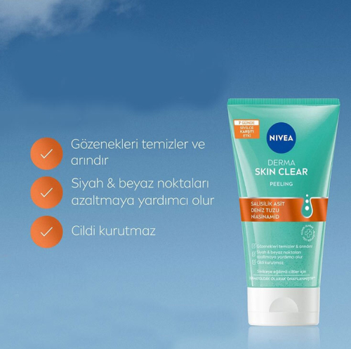 Nivea Derma Skin Clear Peeling 150 ml - 2