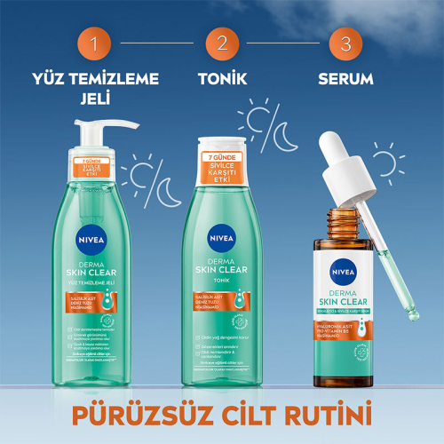 Nivea Derma Skin Clear Düzensizlik Karşıtı Serum 30 ml - 5