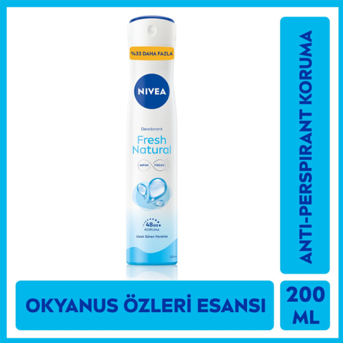 Nivea Fresh Natural Hızlı Koruma Deodorant 150 ml - 2