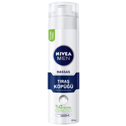 Nivea Men Hassas Tıraş Köpüğü 200 ml - 1